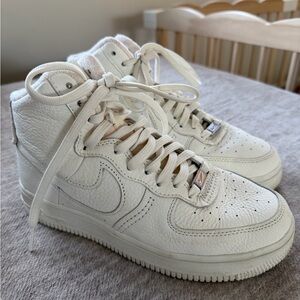 Nike White High-Top Sneakers